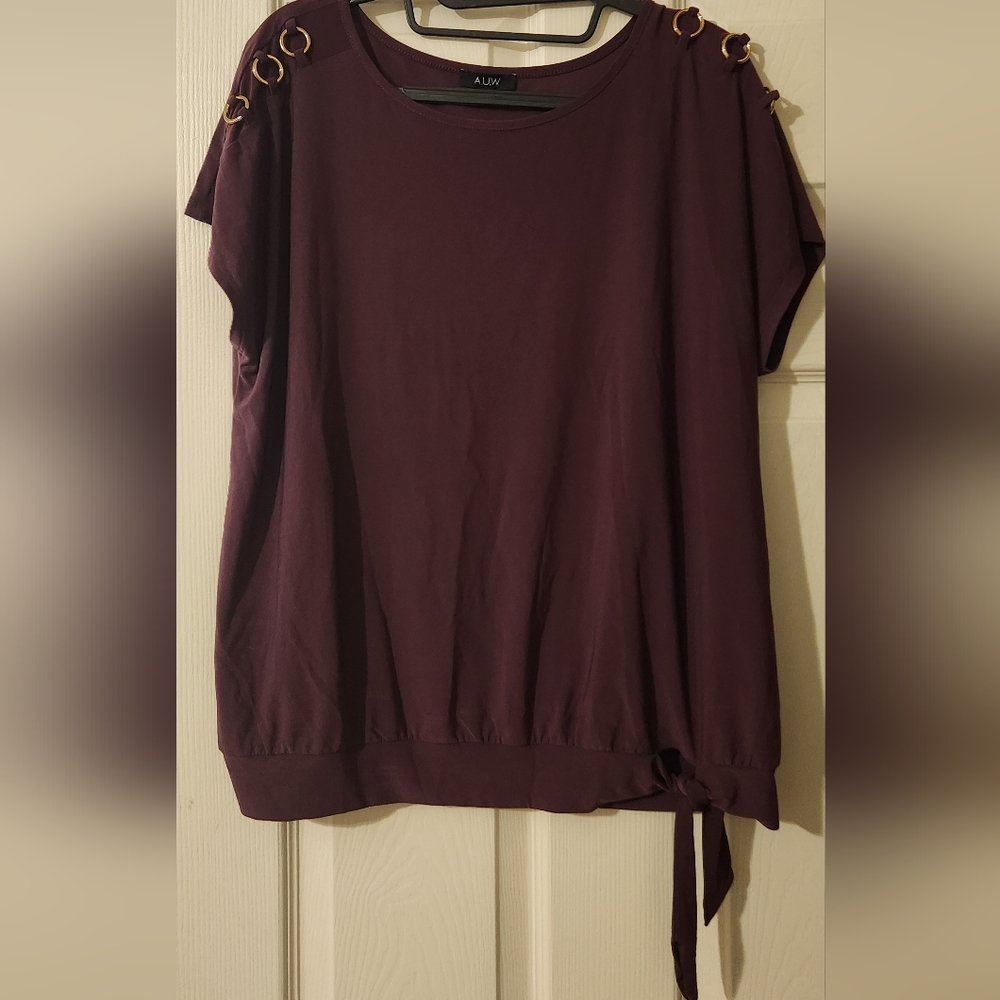 Tie waist blouse